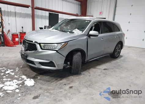 2020 Acura Mdx Technology Package z USA, uszkodzony, nr VIN 5J8YD4H51LL034435